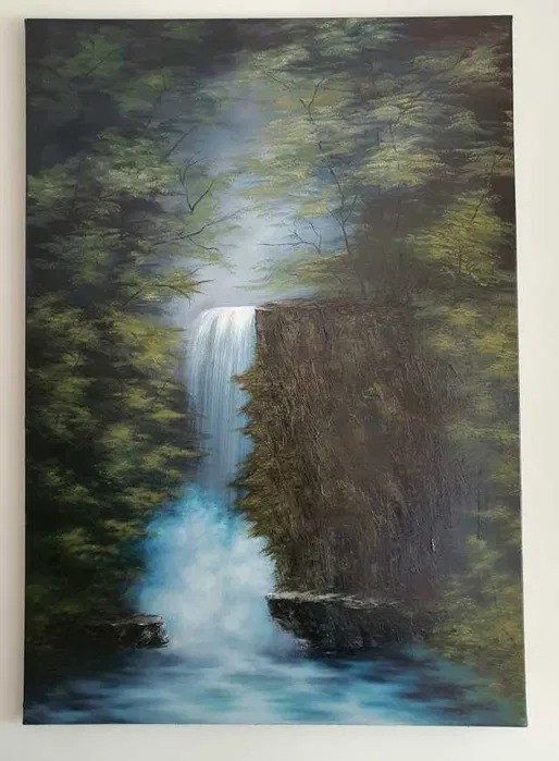Artă Handmade – Pictură de Peisaj Sublimă